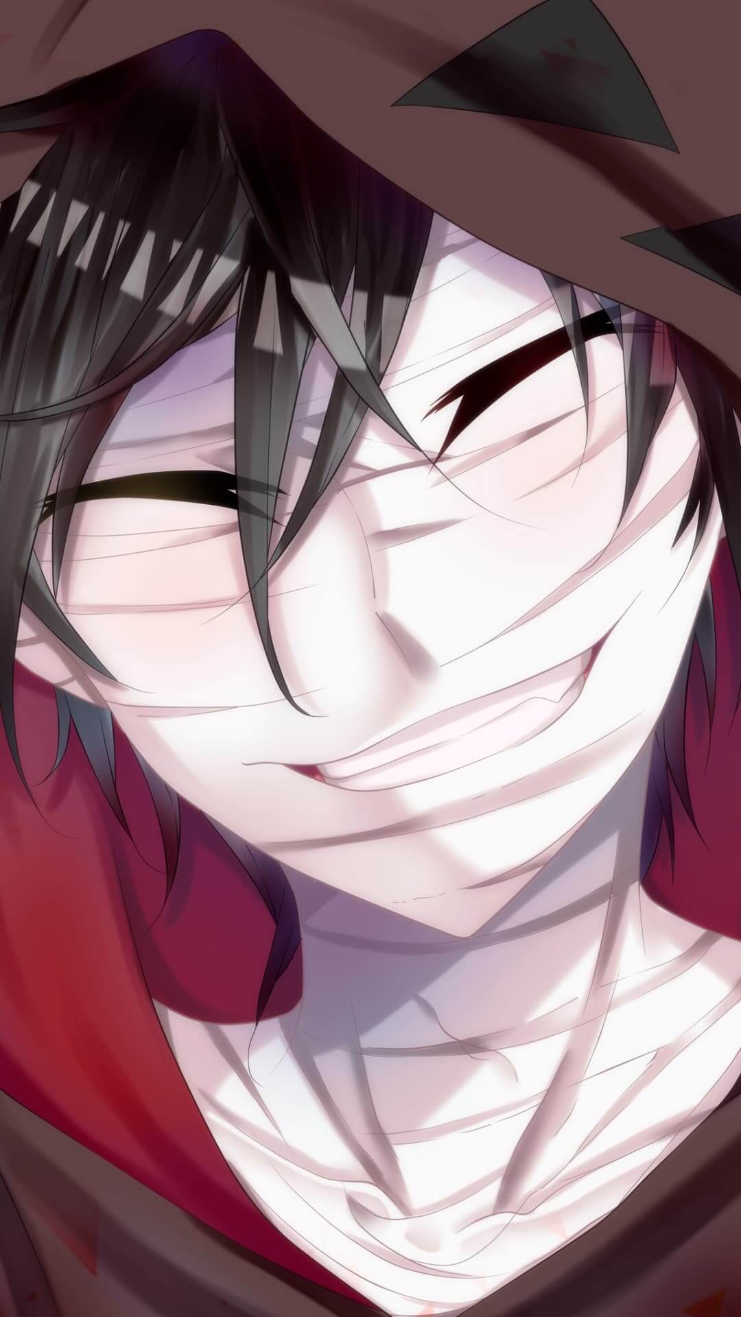 Close-up of a smiling character anime wallpaper, 4K
