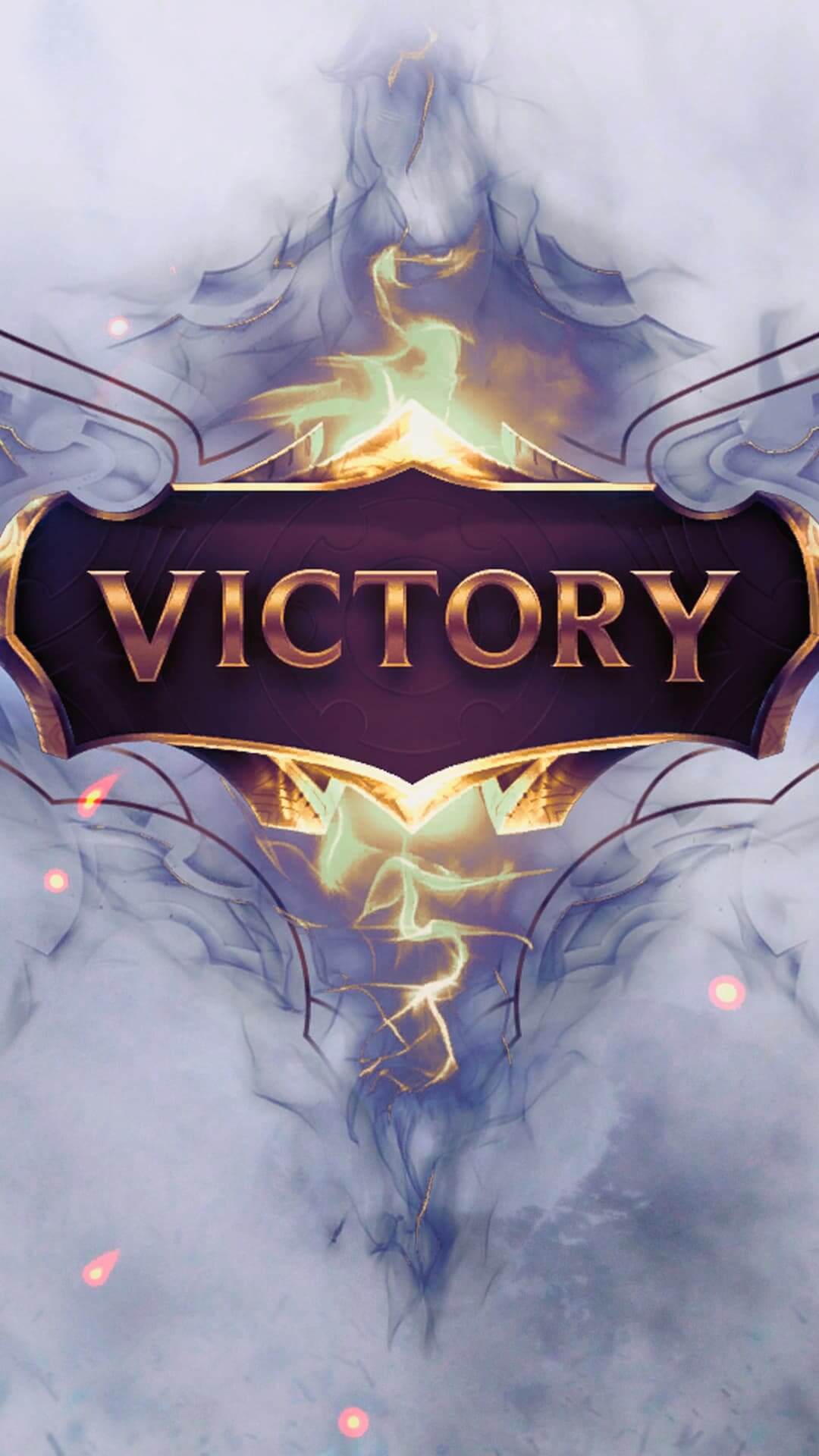 Victory announcement graphic design, ethereal style anime wallpaper, 4K