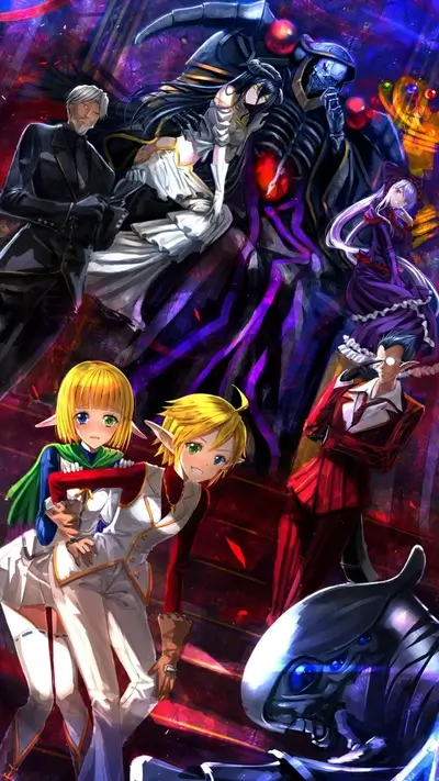 Ainz Ooal Gown and floor guardians from Overlord