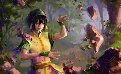 Avatar: The Last Airbender, Toph Beifong earthbending
