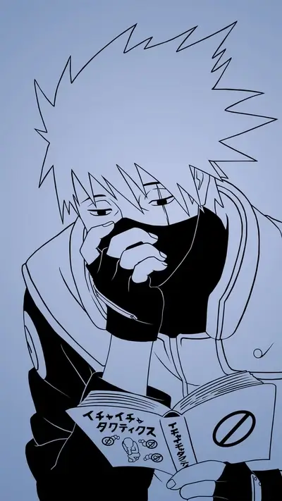 Character reading a book, Ichacha Tactics anime illustration