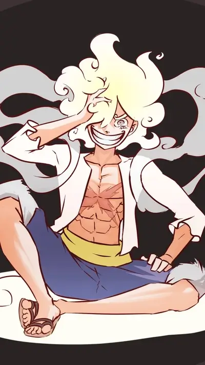 Character with blonde hair and white clothing