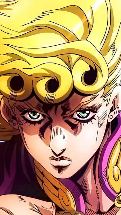 Close-up of a character with blonde hair