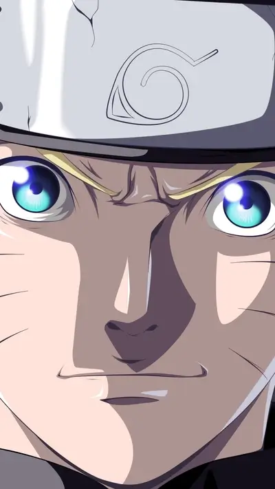 Close-up of a character's face