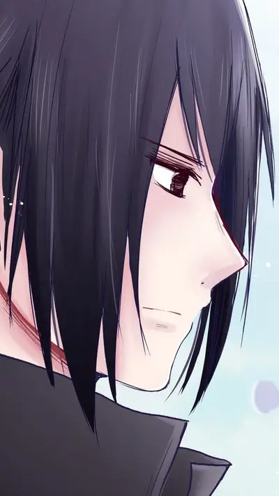 Close-up of a young man's face
