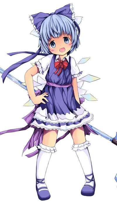Cute girl with a weapon