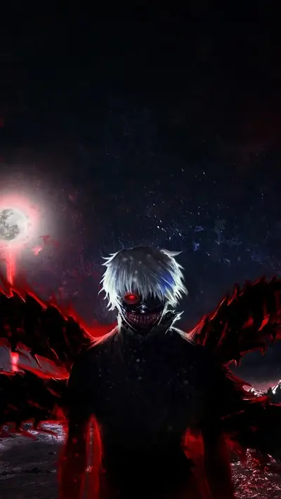 Dark fantasy art of a ghoul character