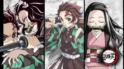Demon Slayer characters artwork