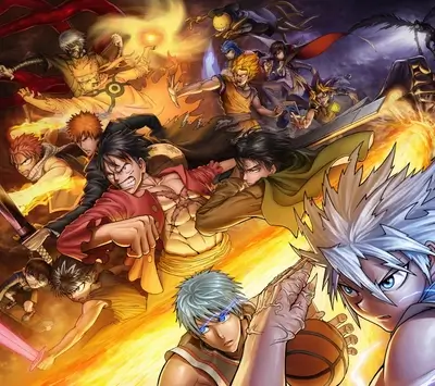 Epic crossover featuring various popular characters