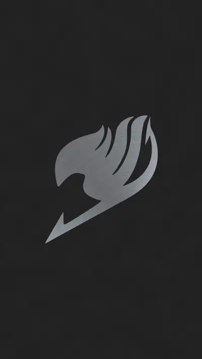 Fairy Tail guild mark on a dark background