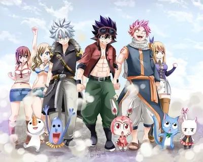 Fairy Tail Guild Members Group