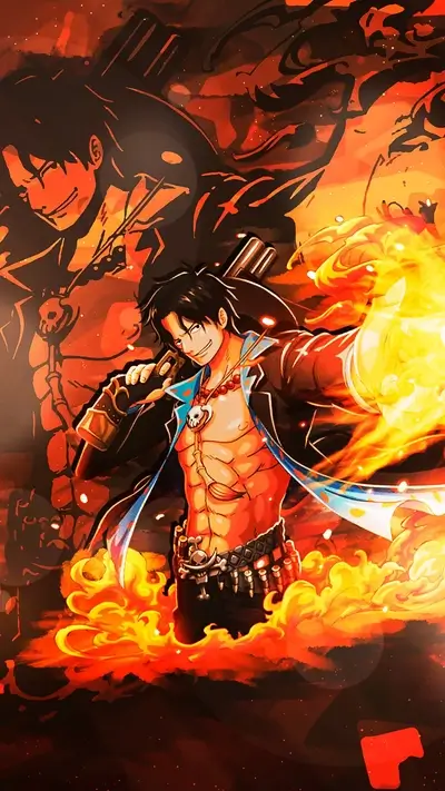 Fire fist Ace One Piece