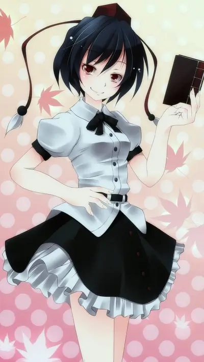 Girl in a cute dress holding a book