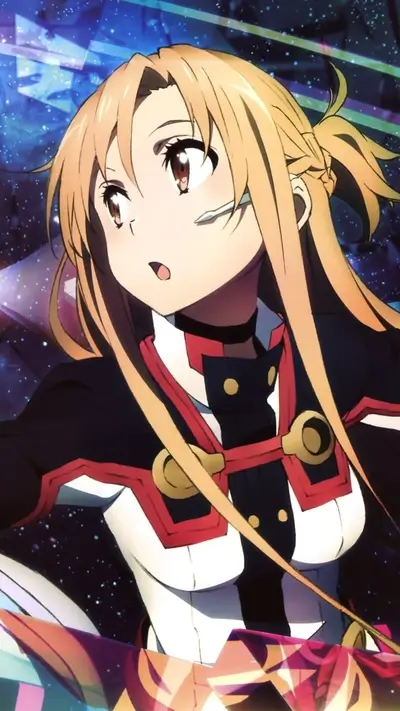 Girl with blonde hair looking upward