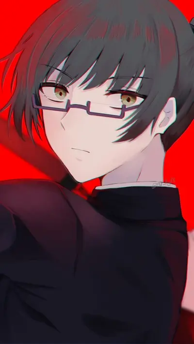 Girl with glasses and dark hair
