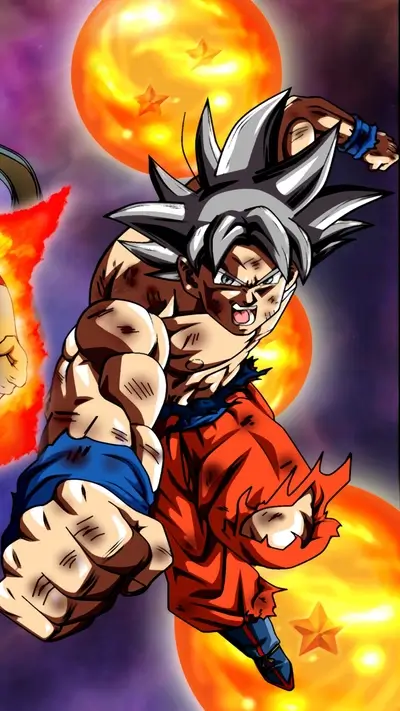 Goku Super Saiyan God Super Saiyan fighting