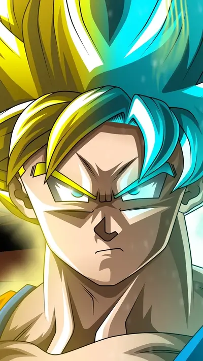 Half and half transformation looking stern