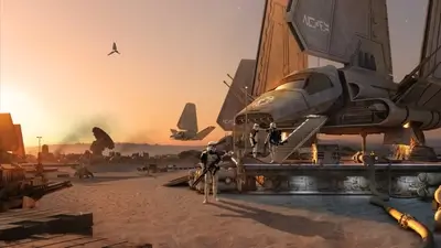 Imperial soldiers on Tatooine, Star Wars setting