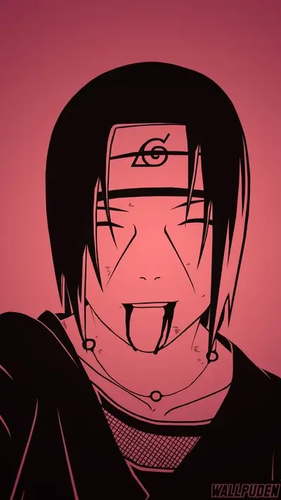 Itachi Uchiha stylized portrait