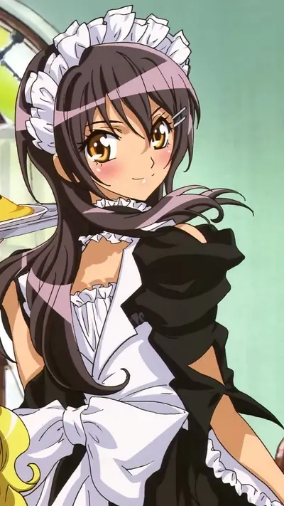 Maid in a kitchen setting