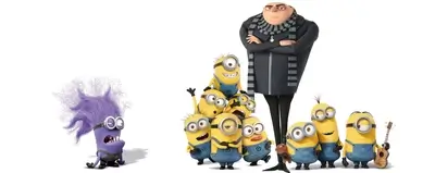 Minions and Gru from Despicable Me