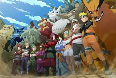 Naruto characters and tailed beasts