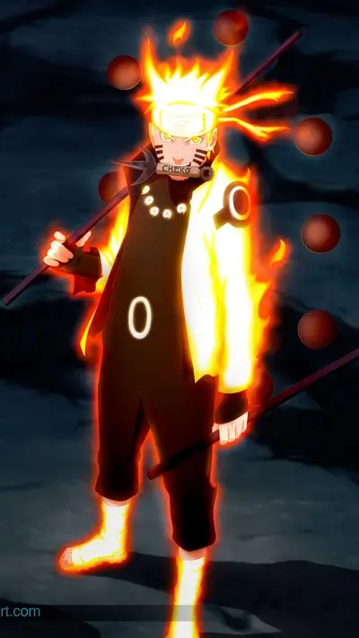 Naruto Kurama Chakra Mode