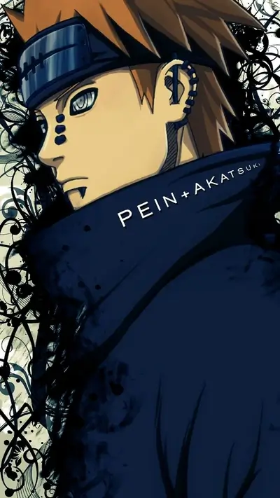 Pain Akastuki stylized portrait