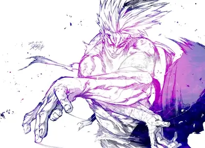 Powerful stylized character art
