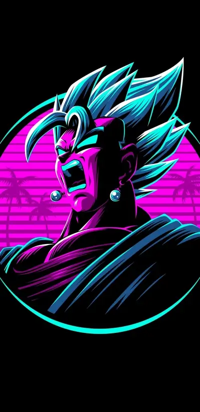 Retro styled illustration of a character