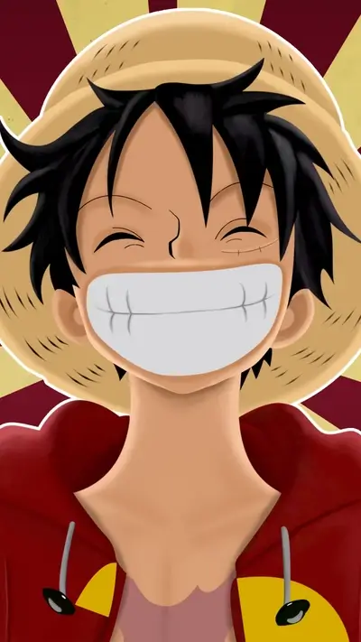 Smiling Straw Hat Luffy