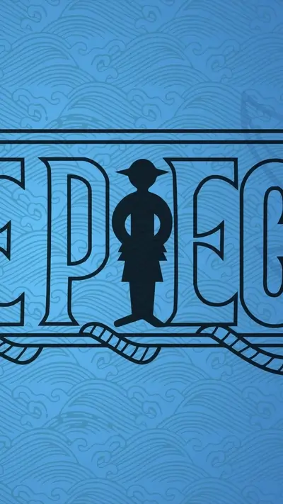 Stylized deep sea club logo with silhouette on blue waves