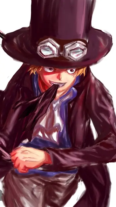 Stylized portrait of a character