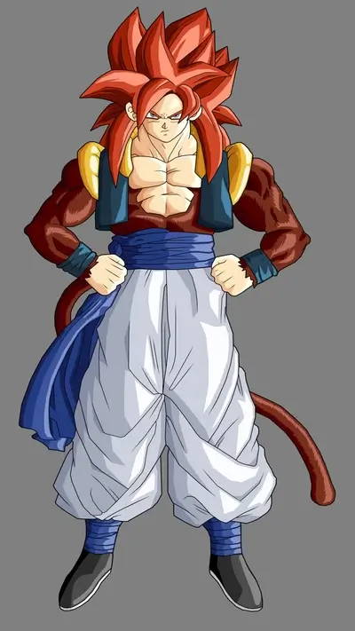 Super Saiyan 4 Gogeta illustration