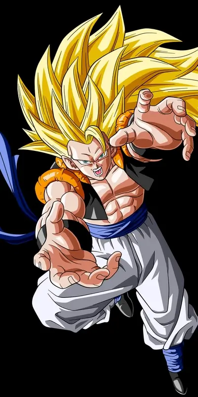 Super Saiyan 4 Gogeta powerful stance