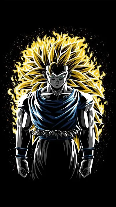 Super Saiyan God is on display, ready for action