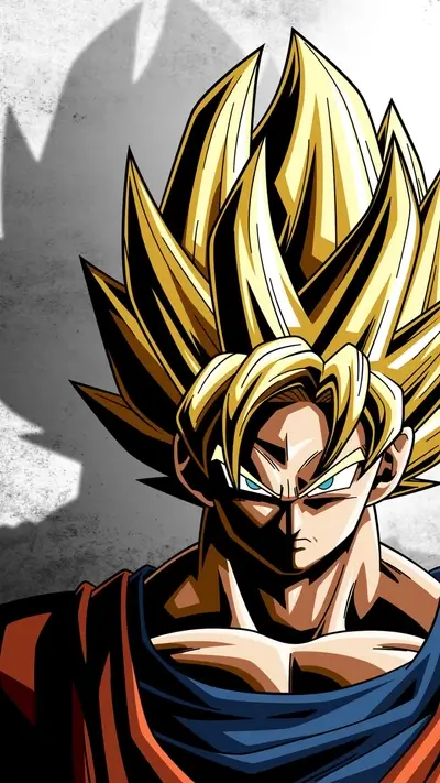 Super Saiyan Goku portrait