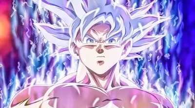 Super Saiyan Goku, powerful aura