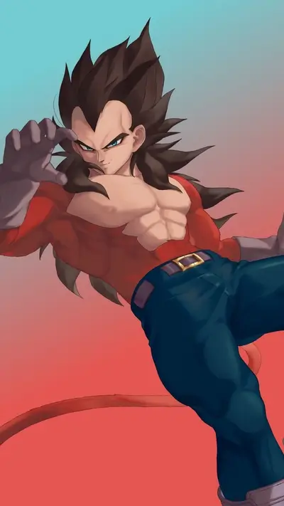 Super Saiyan Vegeta artwork