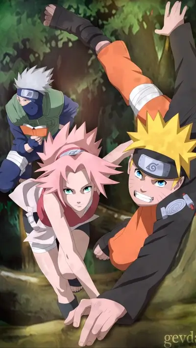 Team 7 in the forest