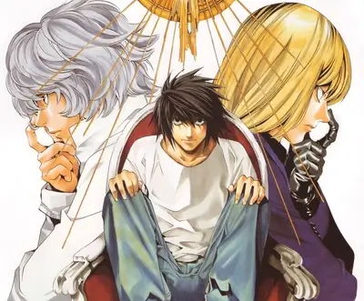 Three characters from a popular series