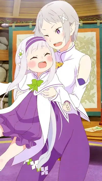 Two girls hugging each other, one carrying the other