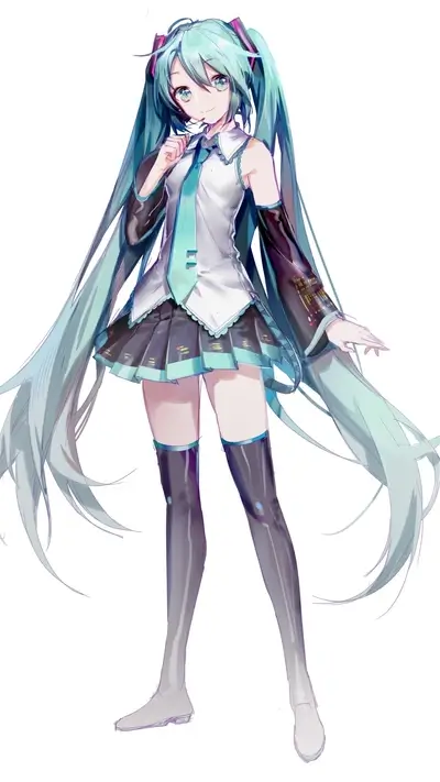 Vocaloid Hatsune Miku illustration