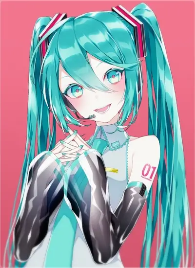 Vocaloid Hatsune Miku illustration