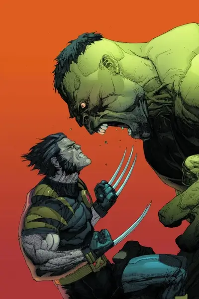 Wolverine versus the Hulk