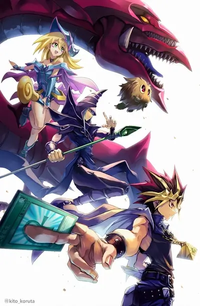 Yu-Gi-Oh! characters and Red-Eyes Black Dragon