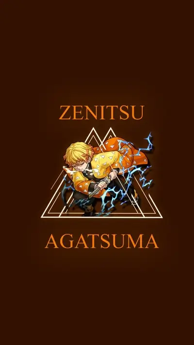 Zenitsu Agatsuma, Demon Slayer character illustration
